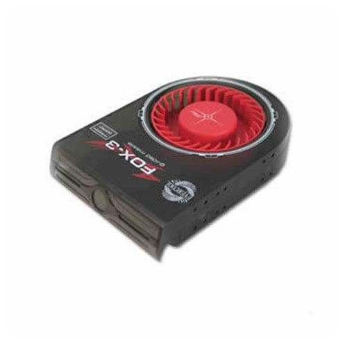 Evercool SB-F3 FOX Drive Bay System Exhaust Fan Blower - Shiny Hardware