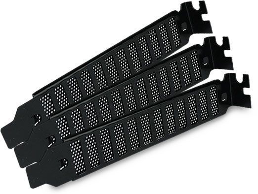Gelid PCI Bracket with Removable Dust Filter pack of 3