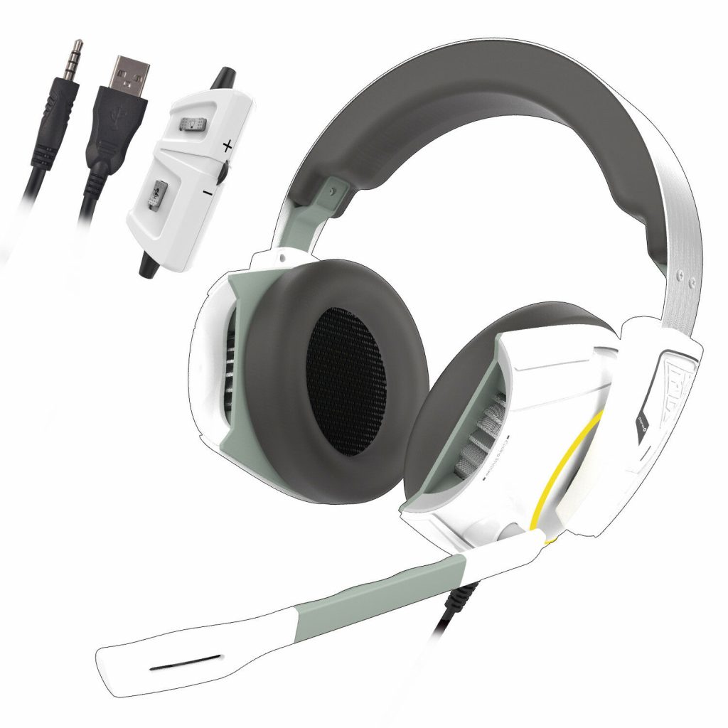 Gamdias HEPHAESTUS E1 multi colour Lighting stereo wired gaming headset