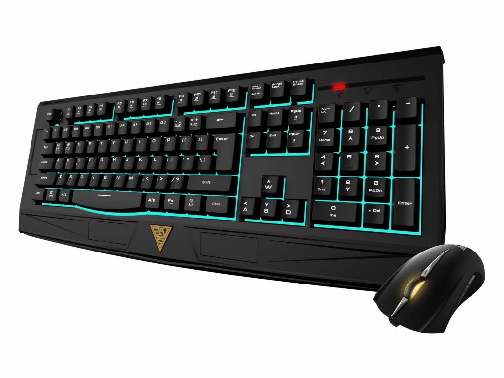 Gamdias ARES 7 Colour wired membrane KB and 3200 dpi mouse essential Combo