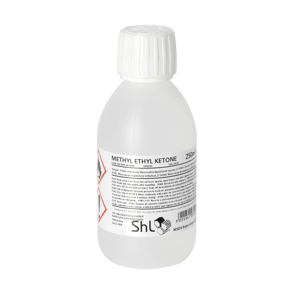 SHL 250ml High Quality Methyl Ethyl Ketone (MEK)