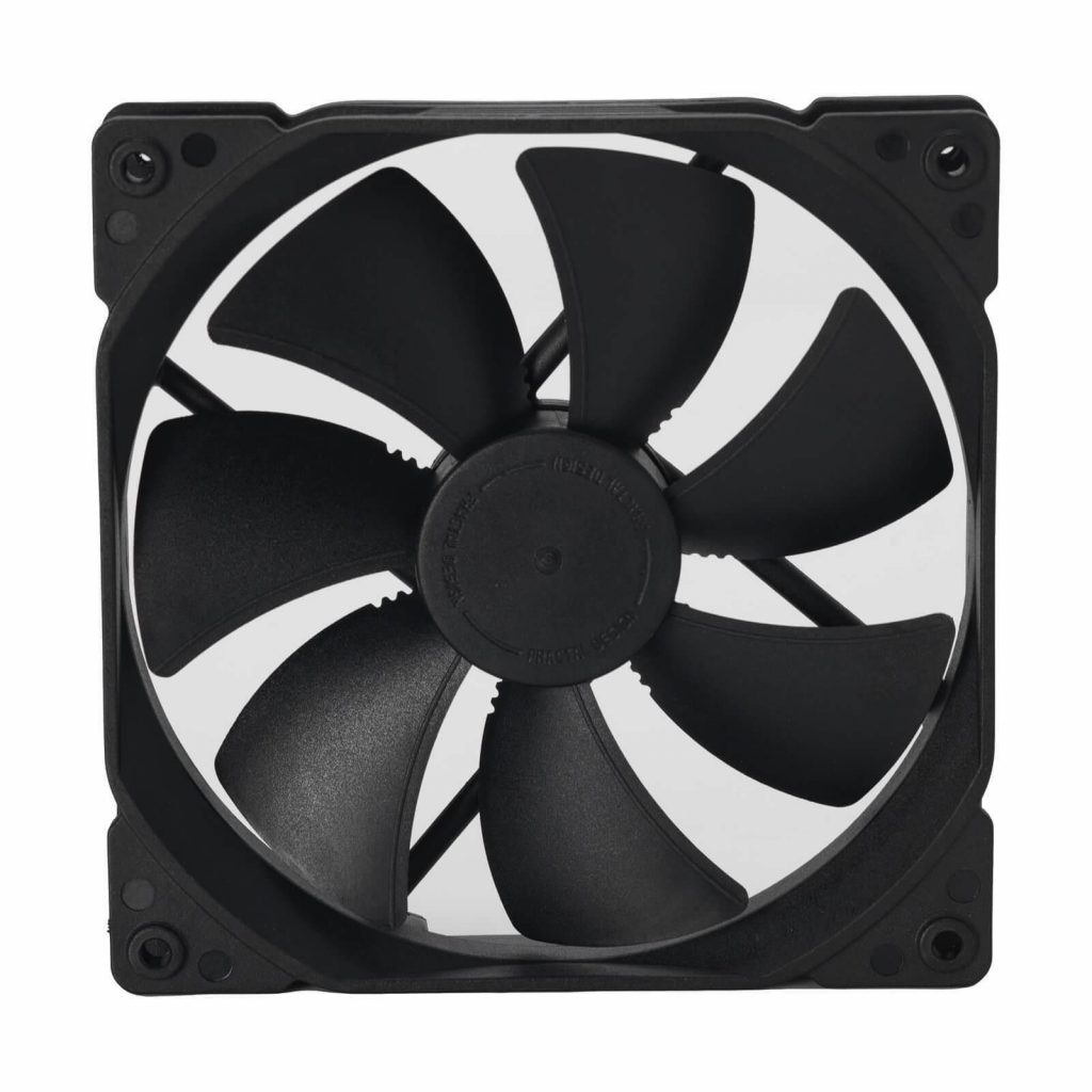 140mm Fractal Dynamic X2 GP-14 1000 RPM 0.20a Black frame & Fins